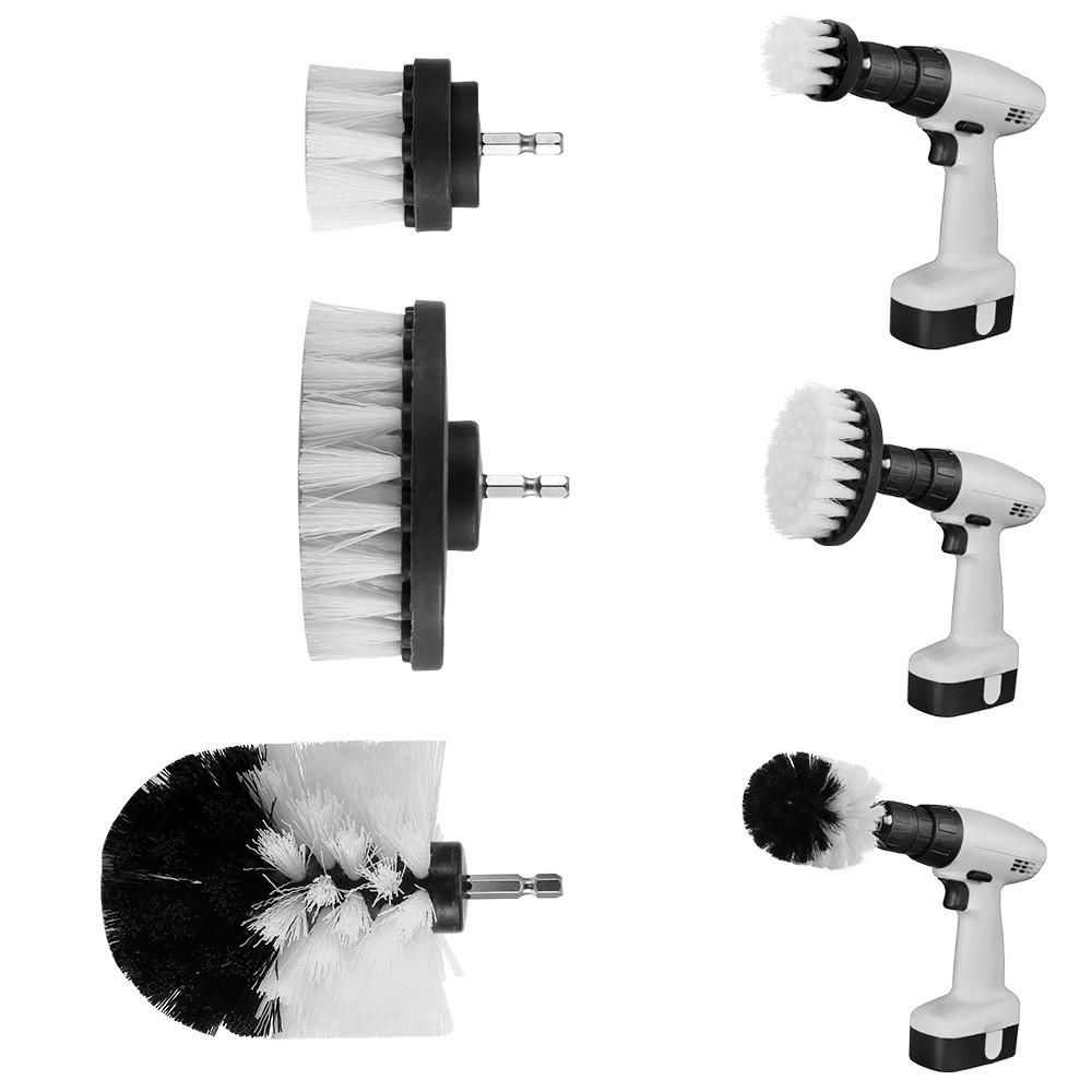 Drill Brush SOFT - Lot de 3 - (Brosses pour visseuse/ perceuse). PDXtools