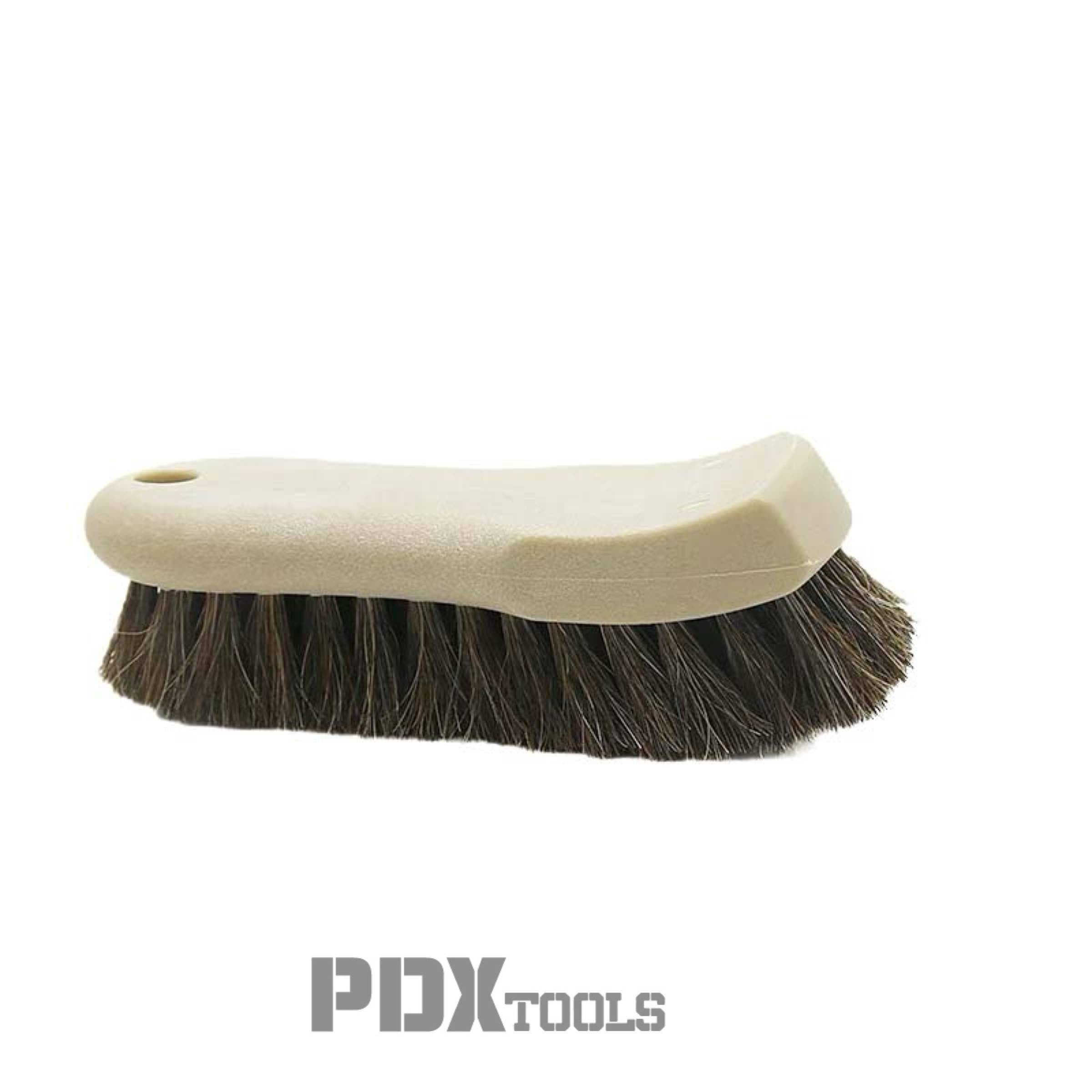 Long Bristle Horse Hair Leather Cleaning Brush - PDXTools