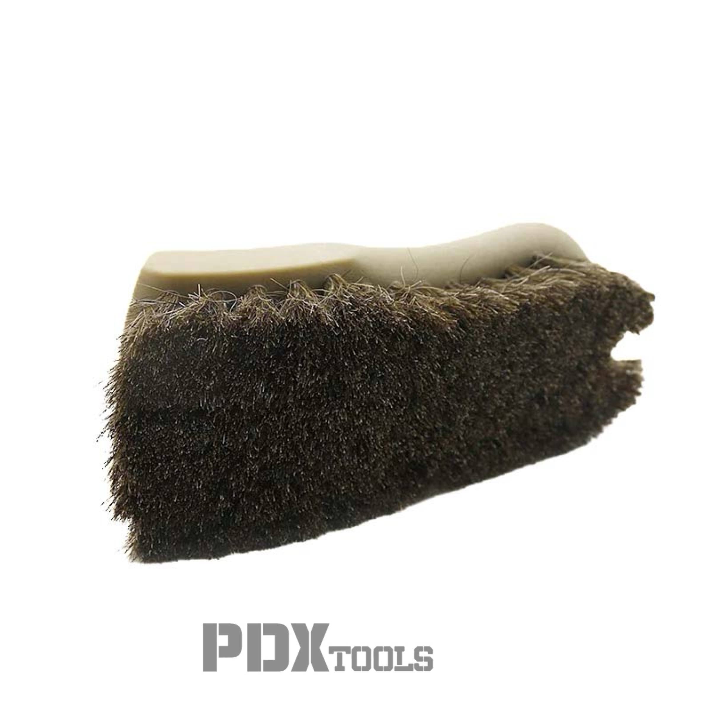 Long Bristle Horse Hair Leather Cleaning Brush - PDXTools