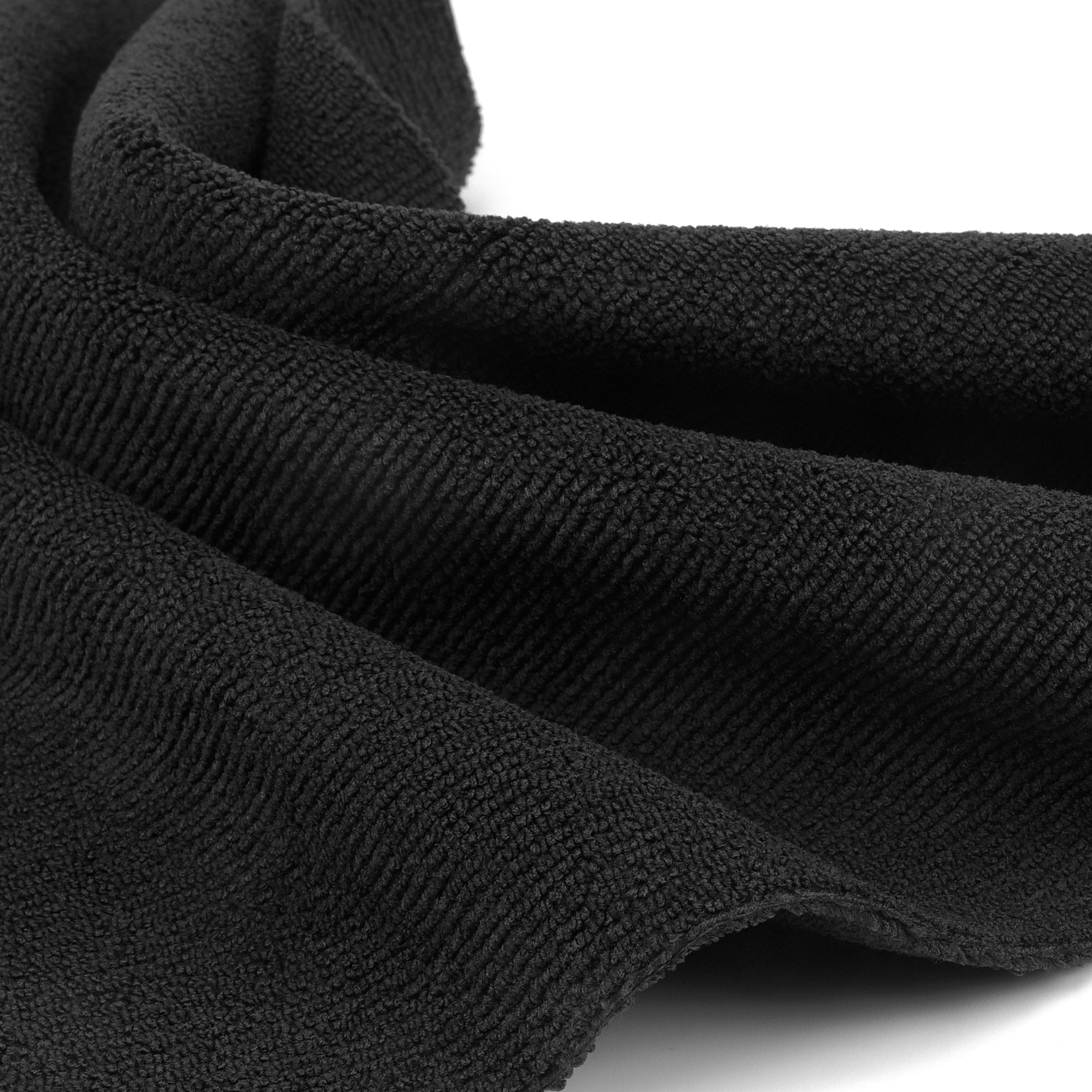 General Purpose Microfiber Towel (16"x16") LOT DE 5 Black  - MAXSHINE