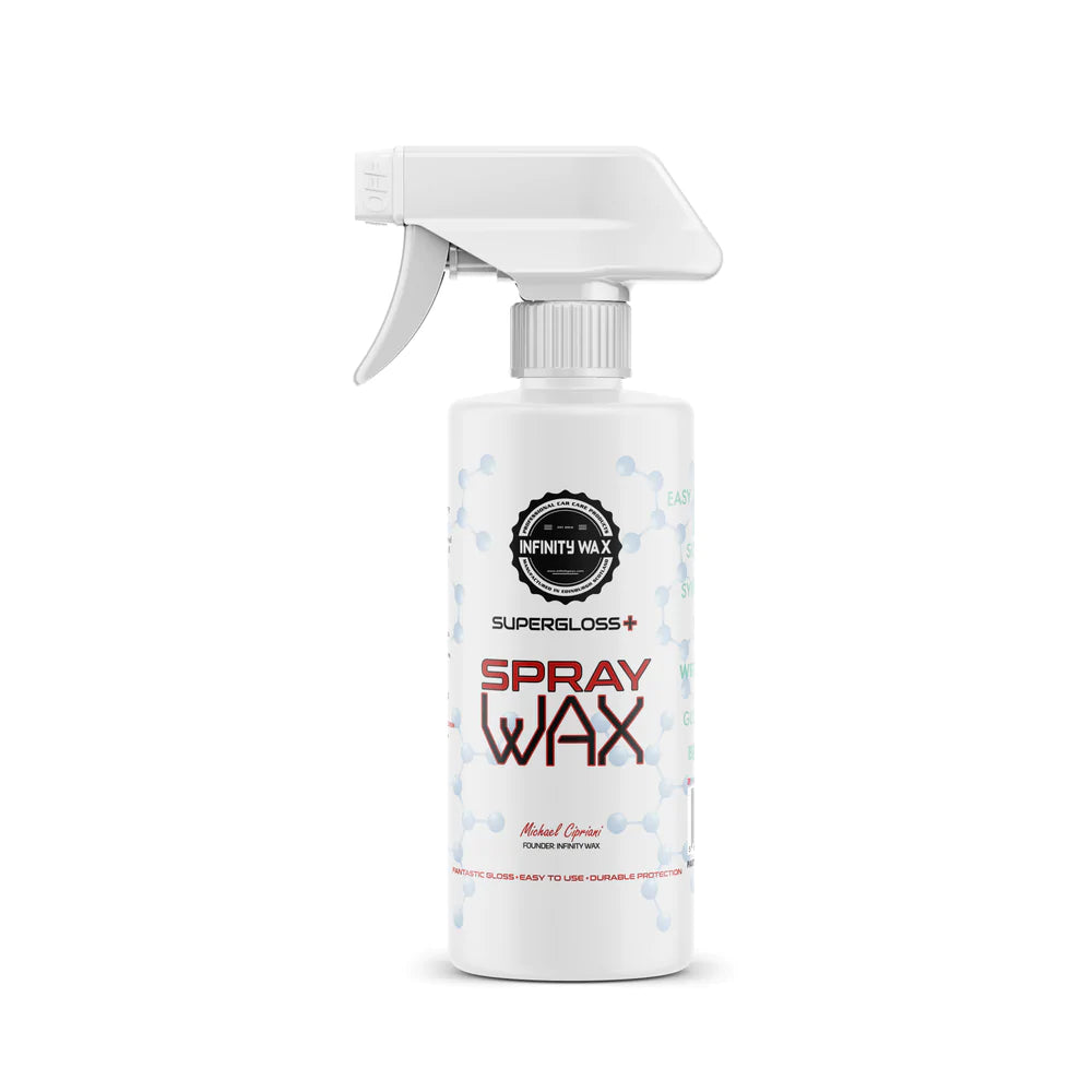 Supergloss+ Spray Wax (500ml) - INFINITY WAX