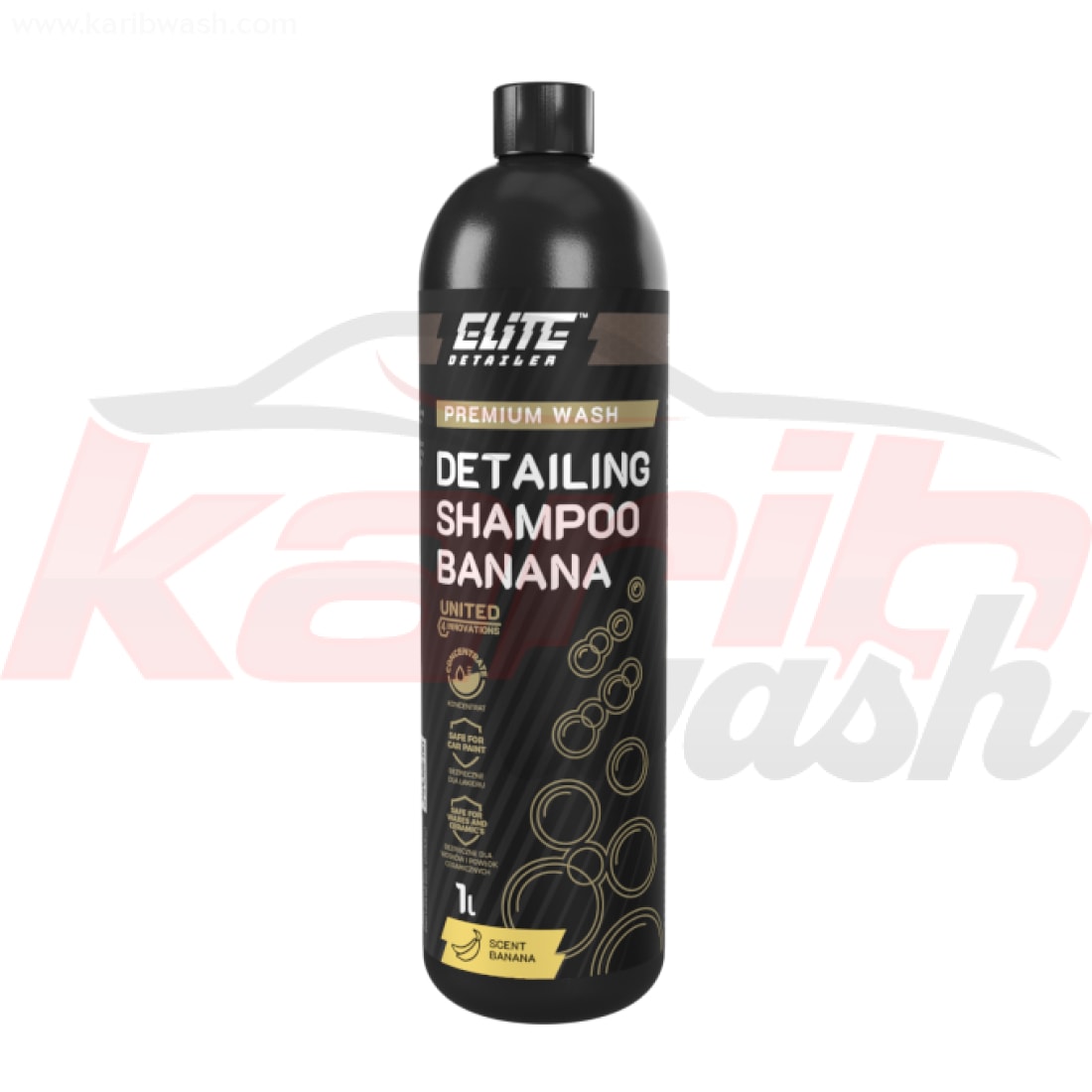 Detailing Shampoo Banana - Shampooing pour lavage de voiture - ELITE DETAILER - KARIBWASH