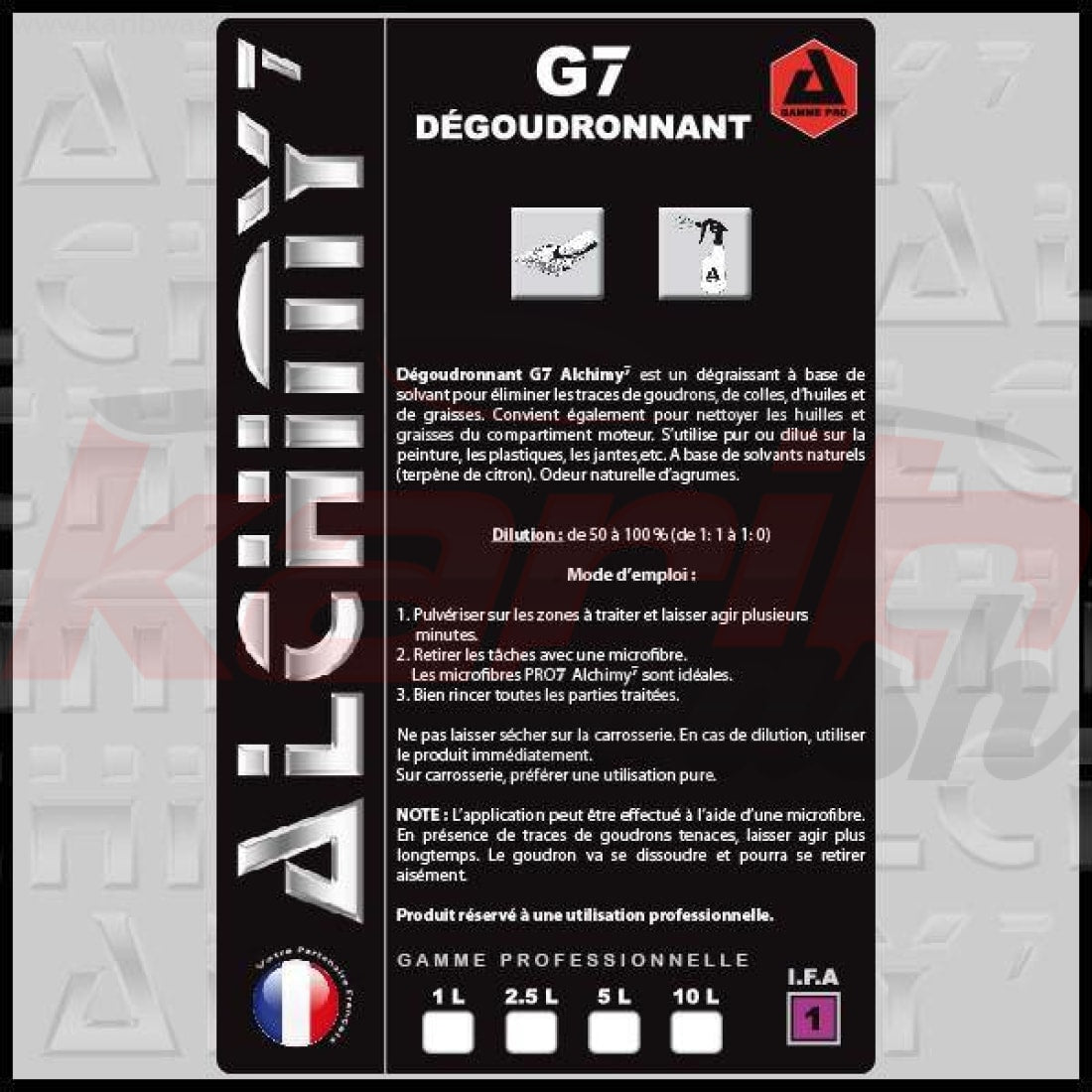 G7 Dégoudronnant - ALCHIMY7 - KARIBWASH