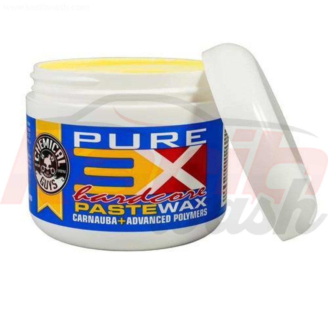 Hard Core Pure Carnauba Paste Wax 3X (8 oz) - CHEMICAL GUYS - KARIBWASH
