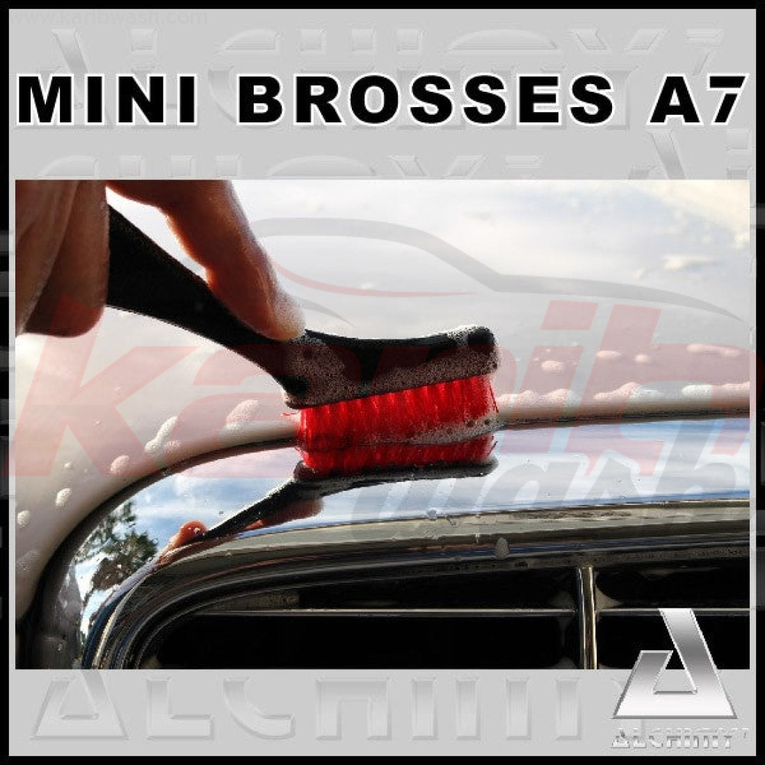 Mini Brosse TAPIS & MOQUETTES - MBTM - ALCHIMY7 - KARIBWASH