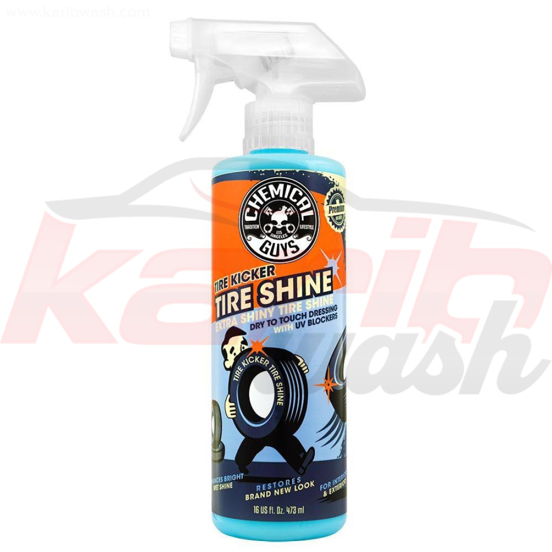 Tire Kicker Extra Glossy Tire Shine (16oz) ) - CHEMICAL GUYS - KARIBWASH