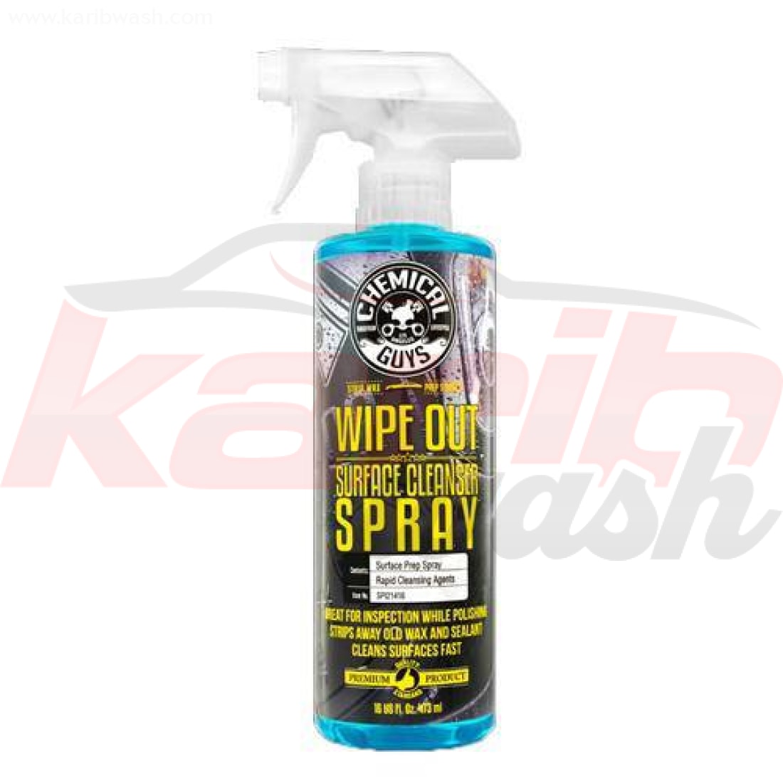 Wipe Out Surface Cleanser Spray (16 oz) - CHEMICAL GUYS - KARIBWASH
